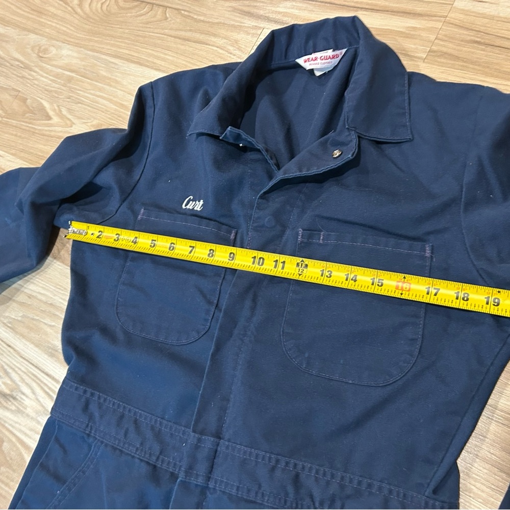 Men's Classic Navy Work Coverall - Picture 8 of 10